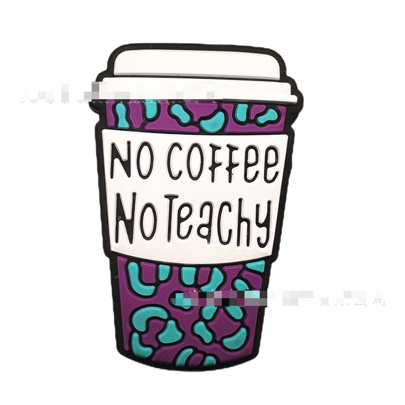 Wholesale 50pcs Cartoon Glue Silicone Beads Bracelet Necklace Pen Beads Accessories Loose Beads